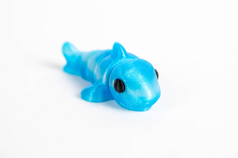 Shark : Blue Fish Sea Ocean 3D Printed Animal