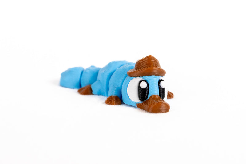 Platypus Detective : Blue Australian Woodland Forest Wigglitz