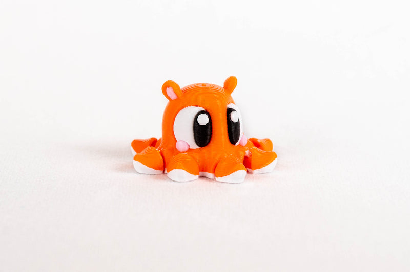 Dumbo Octopus : Orange Sea Ocean Cephalopod Wigglitz