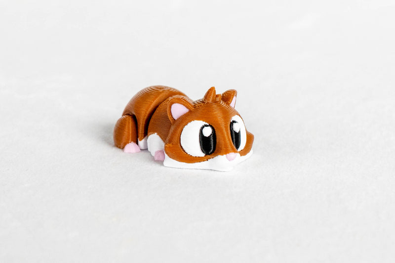 Hamster : Brown Mamal Pet Wigglitz