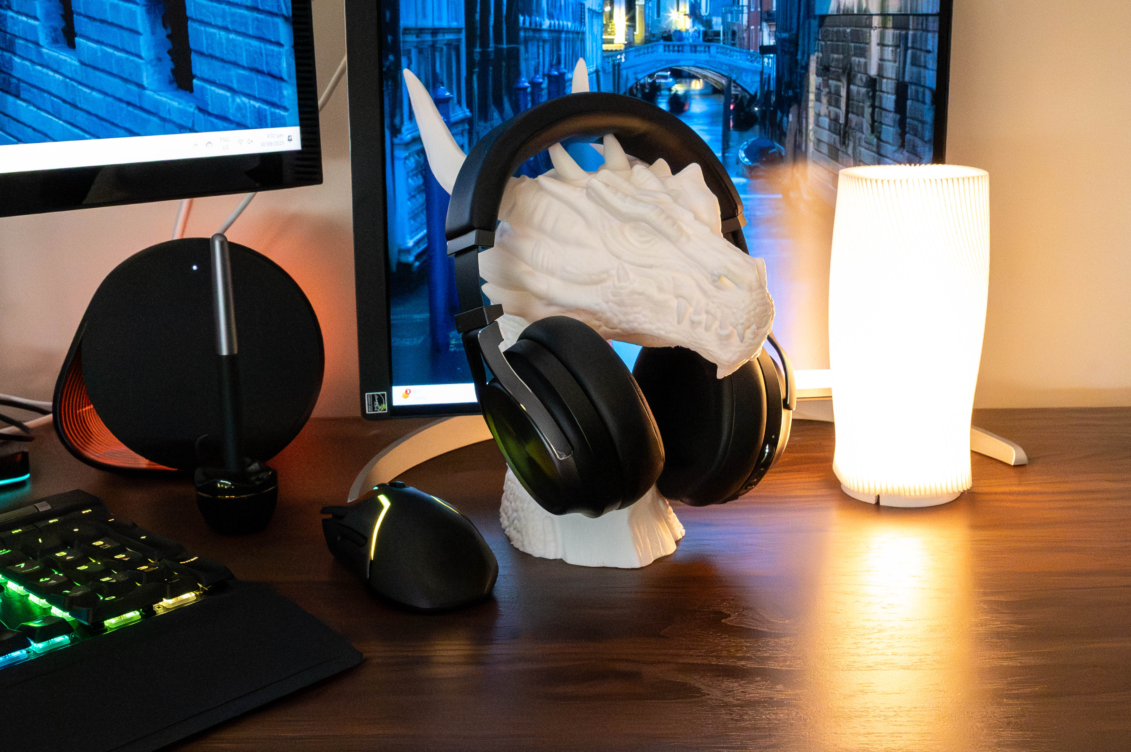 Dragon Headset Stand & Controller Holder