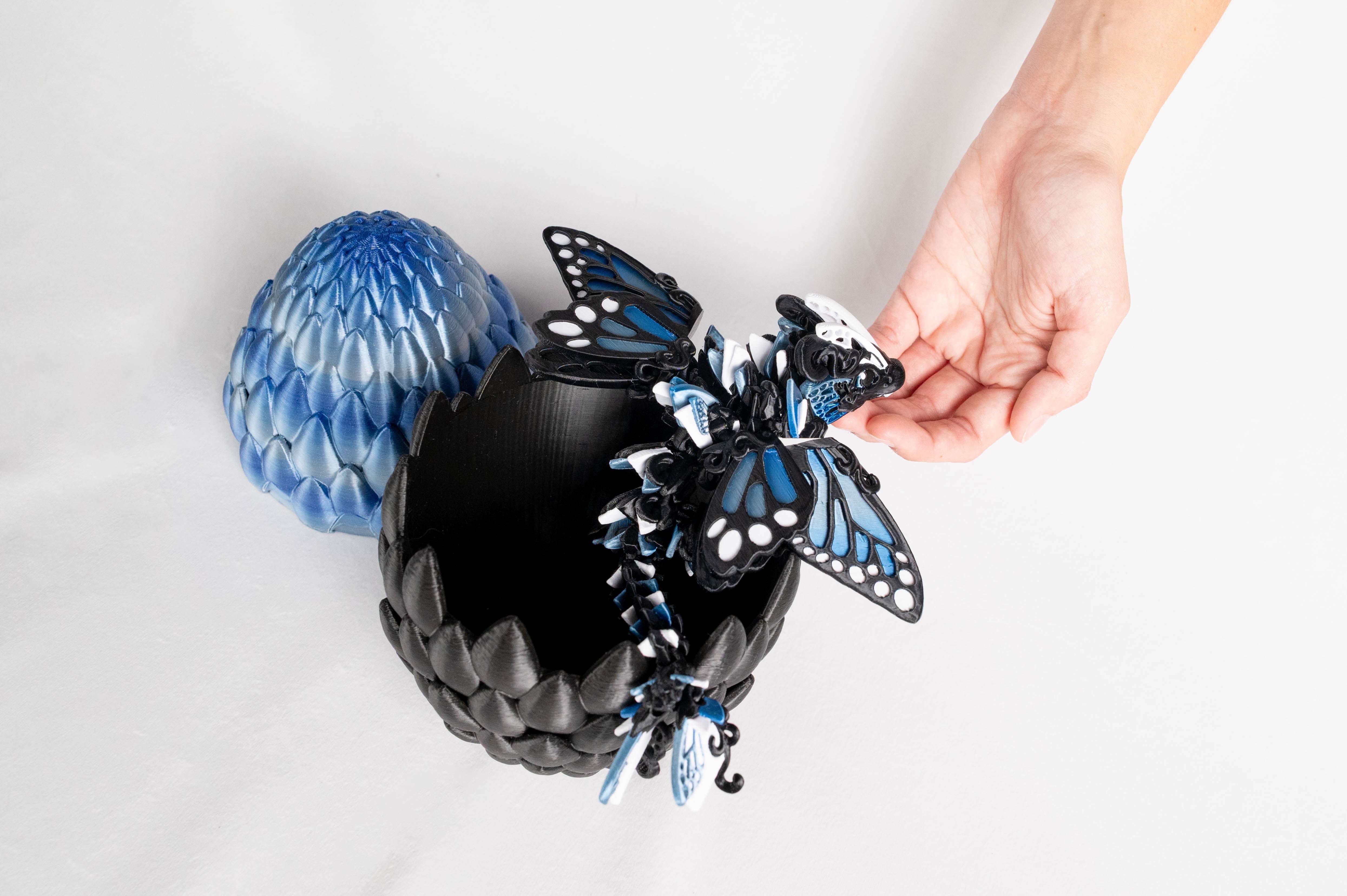 Blue Monarch | with dragon egg