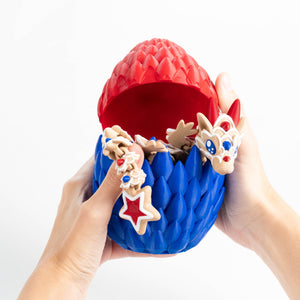 Red Star / Small baby in a dragon egg