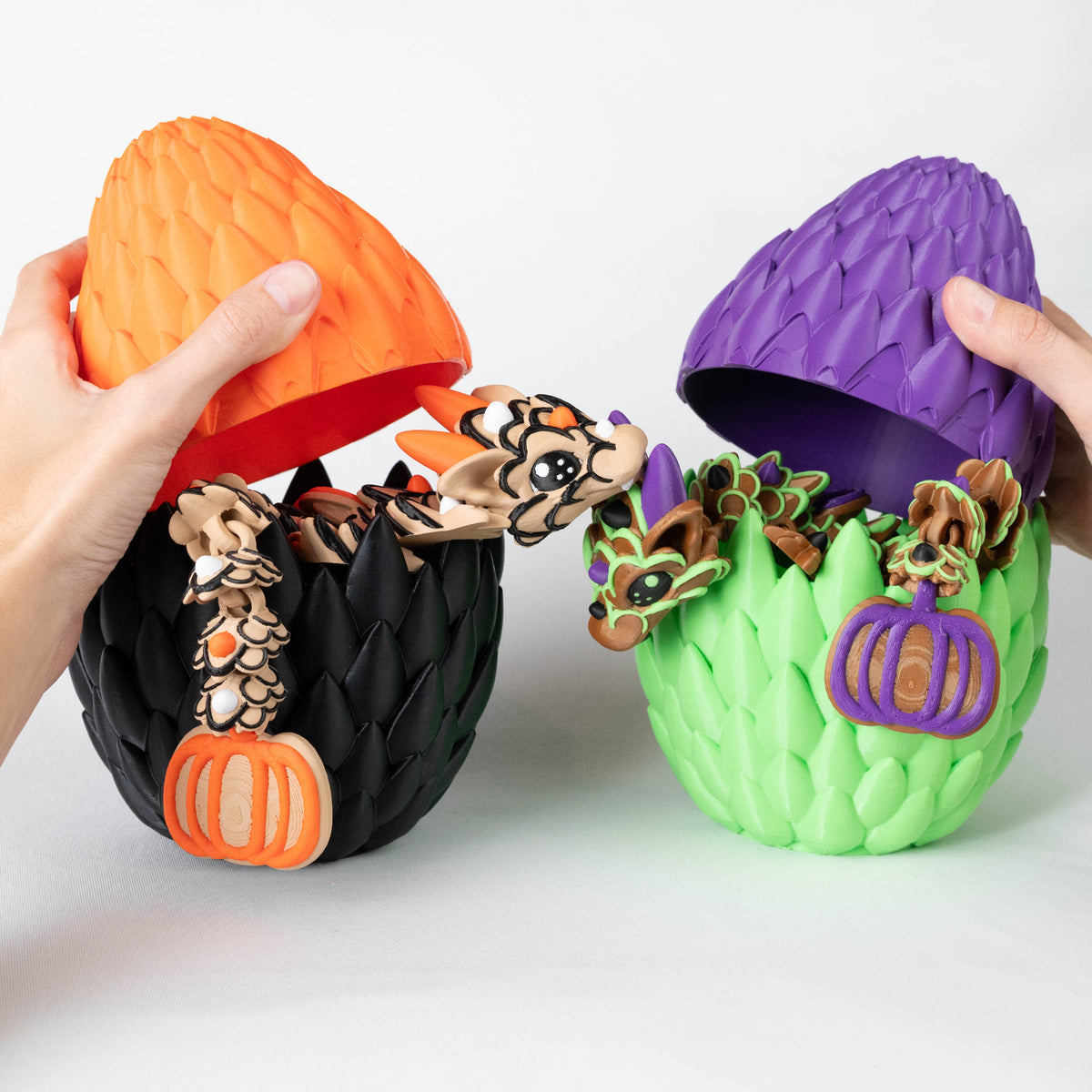 Both Pumpkins | Large & Eggs