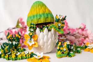 Spring / Small baby in a dragon egg