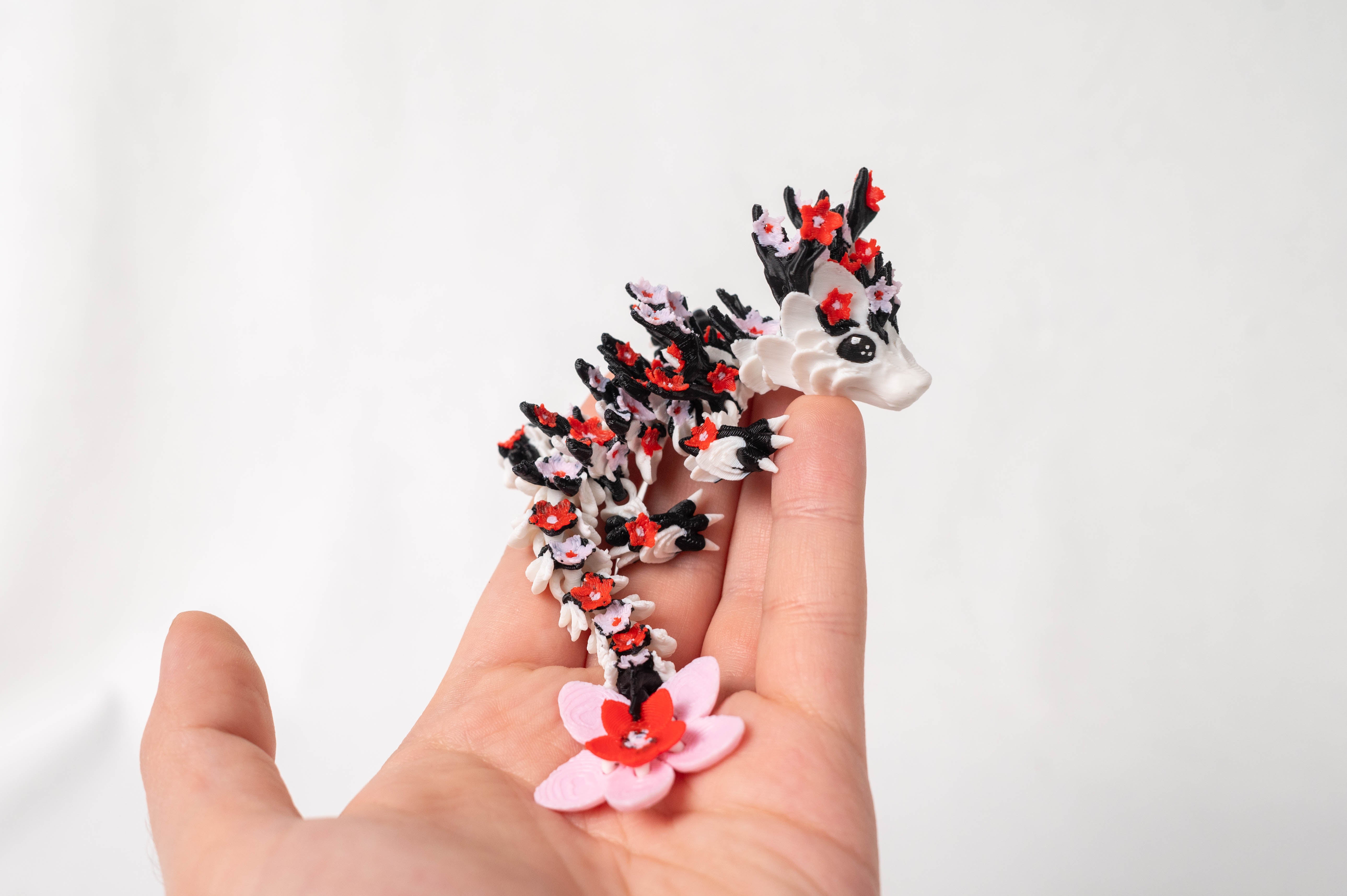 Free Small Cherry Blossom Dragon
