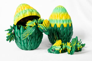 Spring / Small baby in a dragon egg