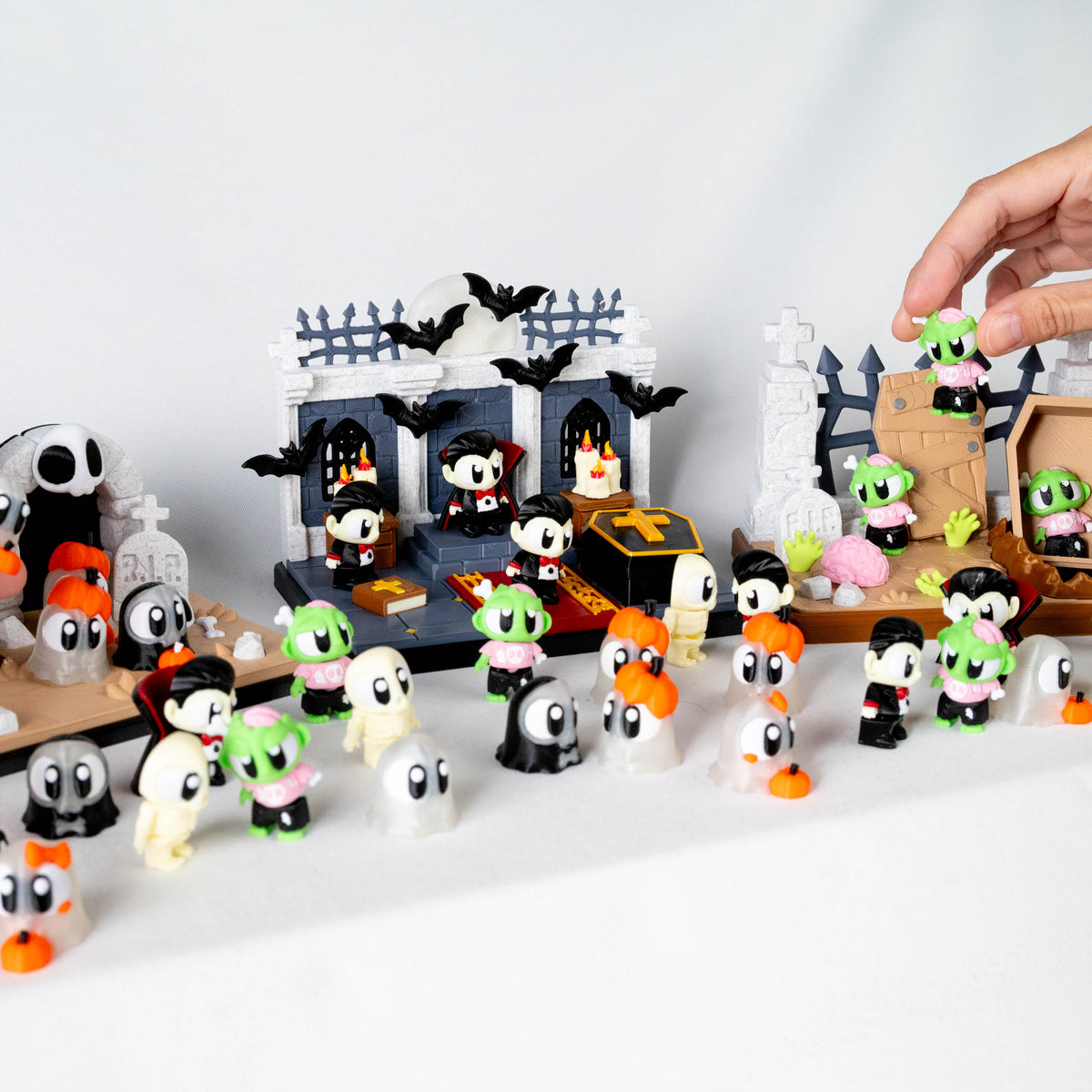 All 3 Sets | Ghosts, Vampires, & Zombies