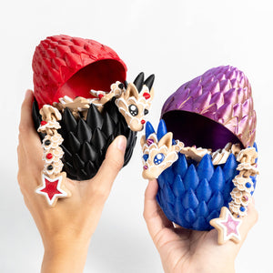 Both Dragons / Small baby in a dragon egg