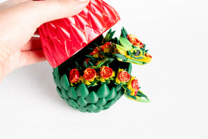 Premium Rose / Small baby in a dragon egg