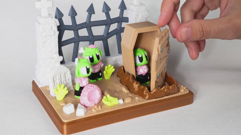 zombies fidget toy set