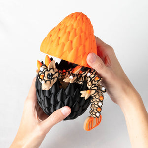 Orange Pumpkin / Regular in a dragon egg